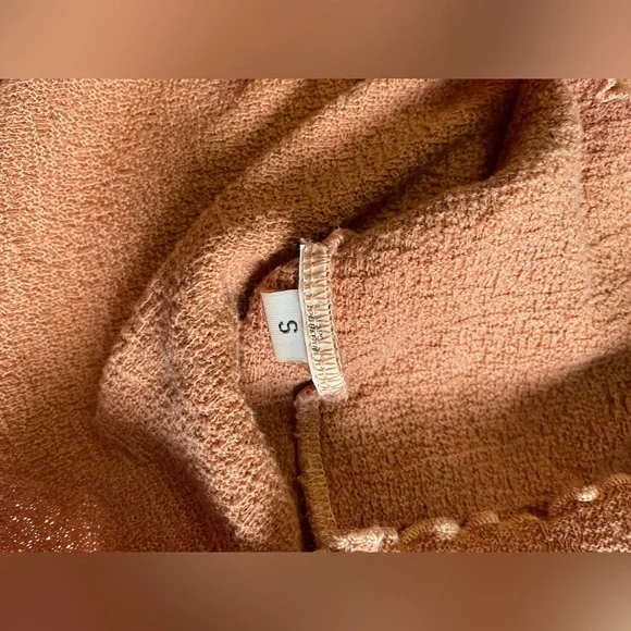 Billabong Fade Away Knit Romper in Burnt Orange - Picture 13 of 16